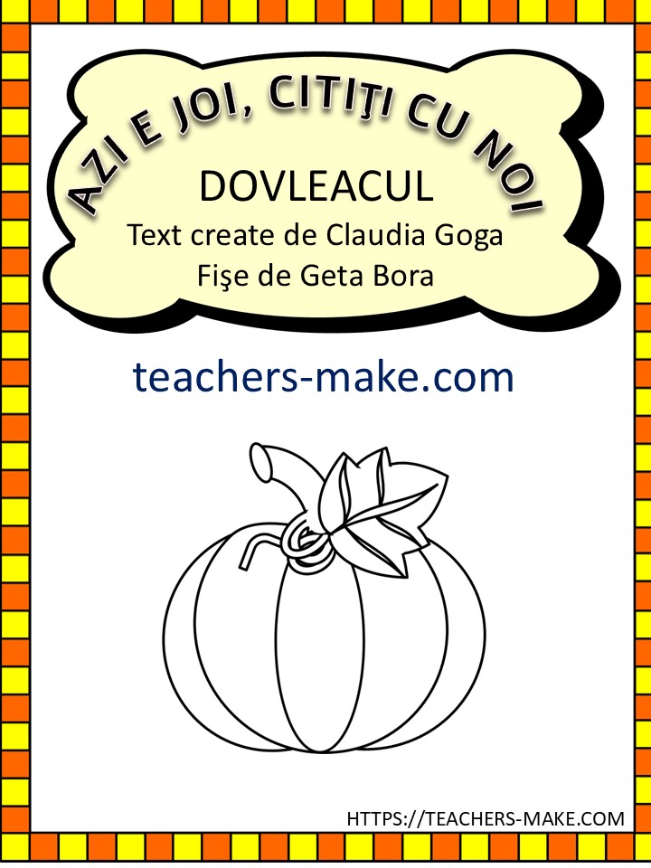 AZI E JOI, CITIŢI CU&nbsp;NOI!/DOVLEACUL