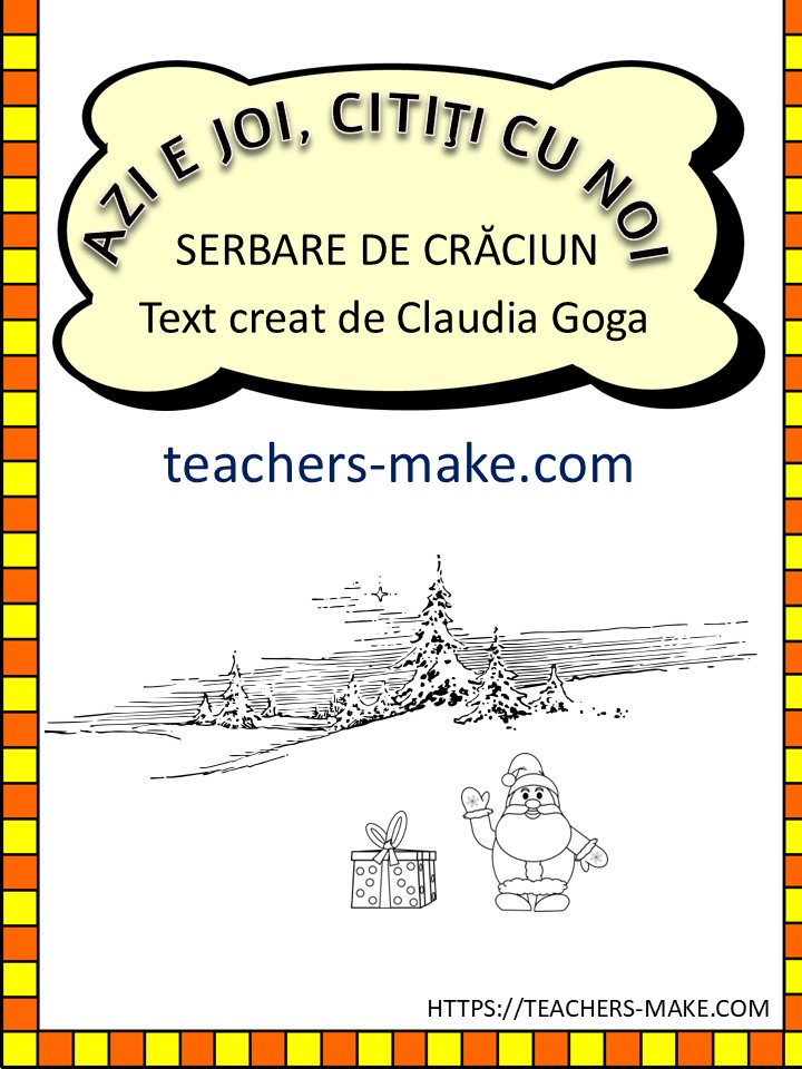 AZI E JOI, CITIŢI CU NOI/SERBARE DE&nbsp;CRĂCIUN