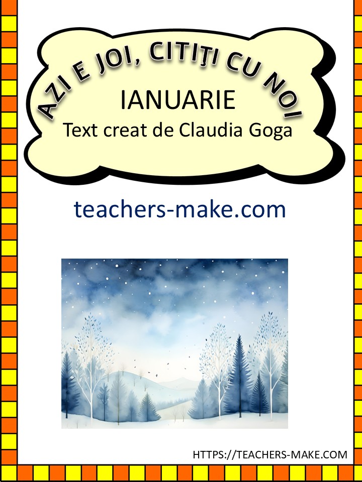 AZI E JOI, CITIŢI CU&nbsp;NOI/IANUARIE